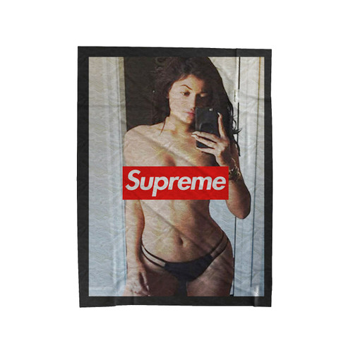 Kylie Jenner Sexy Velveteen Blanket