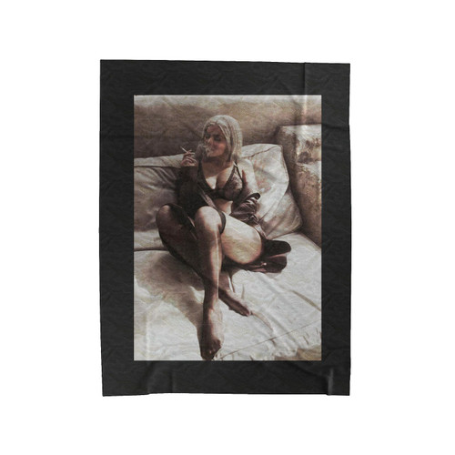 Kylie Jenner Sexy Underwear 1 Velveteen Blanket