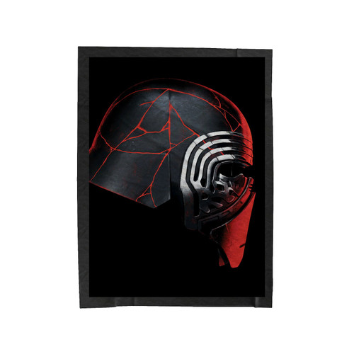 Kylo Ren Helmet Velveteen Blanket