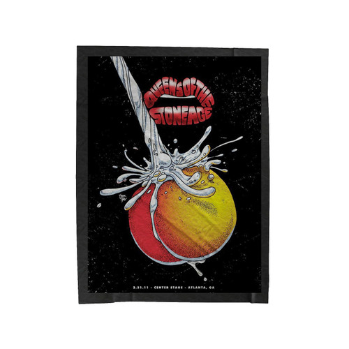 Kyuss Concert Vintage Velveteen Blanket