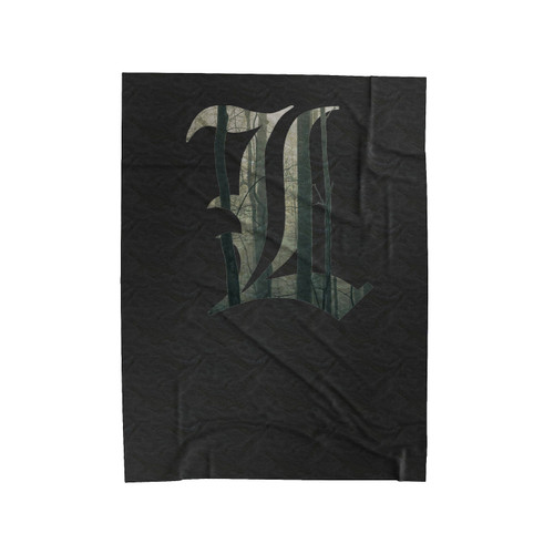 L Forest Velveteen Blanket