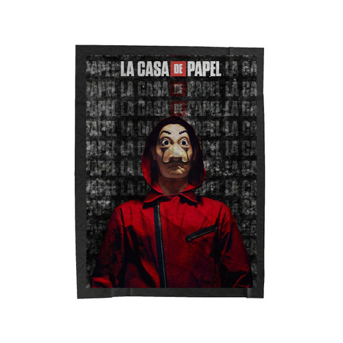 La Casa De Papel Money Heist Velveteen Blanket