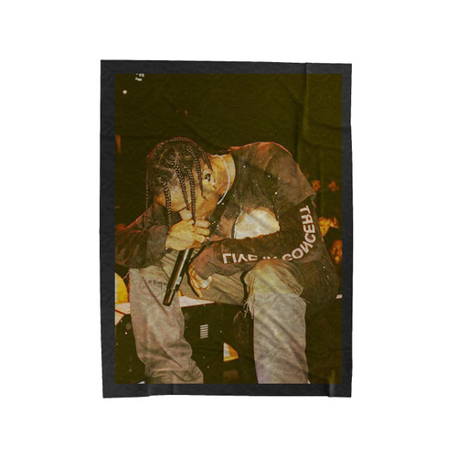 La Flame In 2019 Travis Scott Velveteen Blanket