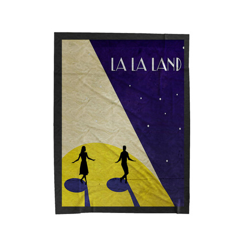 La La Land Silhouette Velveteen Blanket