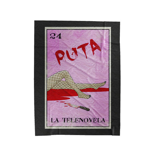 La Telenovela Loteria Velveteen Blanket