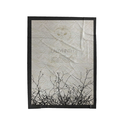 Labyrinth Fantasy Movie Velveteen Blanket