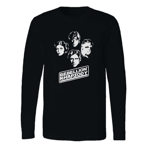 This classic fit star wars rebellion rhapsody long sleeve shirt is casually elegant and very comfortable. With fine quality print to make one stand out, it's a perfect fit for every occasion.