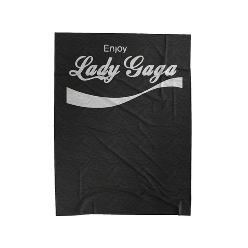 Lady Gaga Enjoy Coca Cola Velveteen Blanket