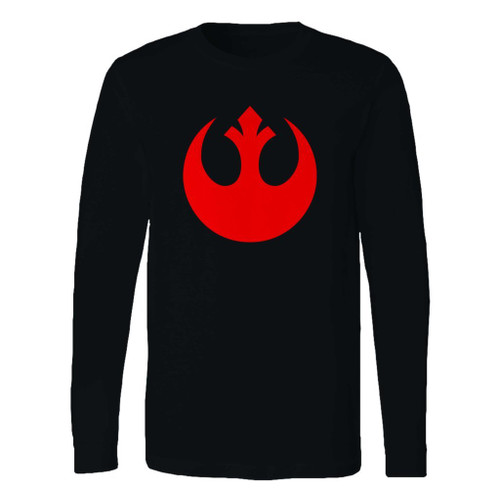 This classic fit star wars rebel alliance logo long sleeve shirt is casually elegant and very comfortable. With fine quality print to make one stand out, it's a perfect fit for every occasion.