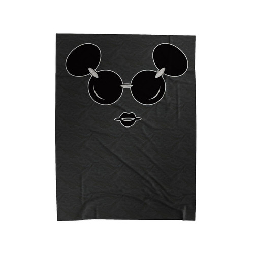 Lady Gaga Paparazzi Glasses Velveteen Blanket