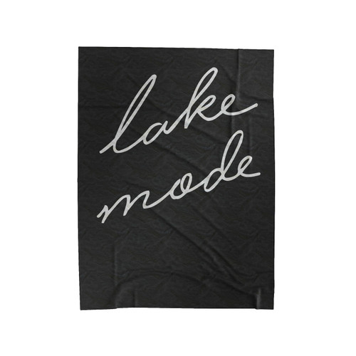 Lake Mode Velveteen Blanket
