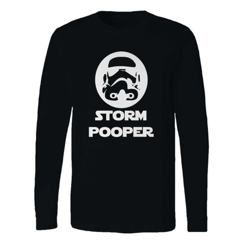 This classic fit star wars storm trooper pooper long sleeve shirt is casually elegant and very comfortable. With fine quality print to make one stand out, it's a perfect fit for every occasion.