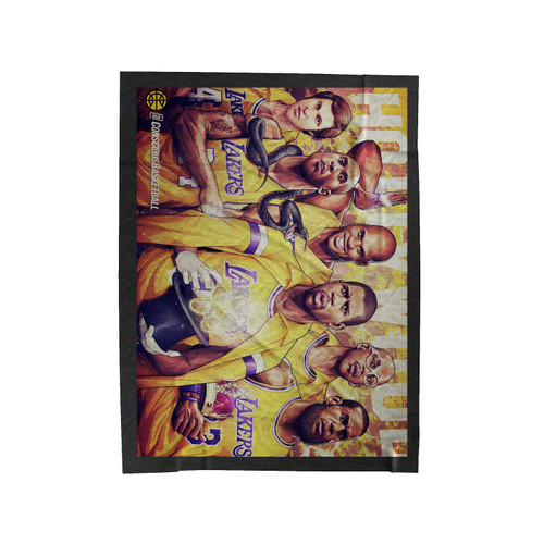 Lakers Legends Velveteen Blanket