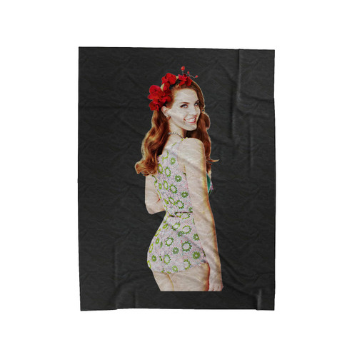 Lana Del Rey Hot Velveteen Blanket