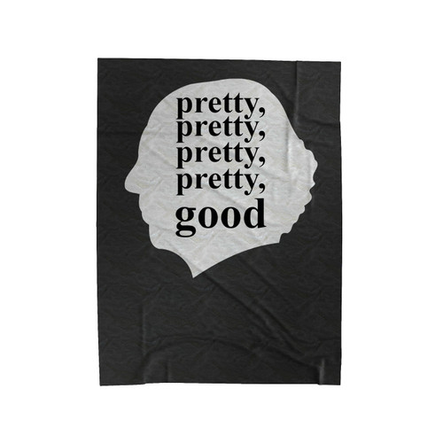 Larry David Pretty Good Velveteen Blanket