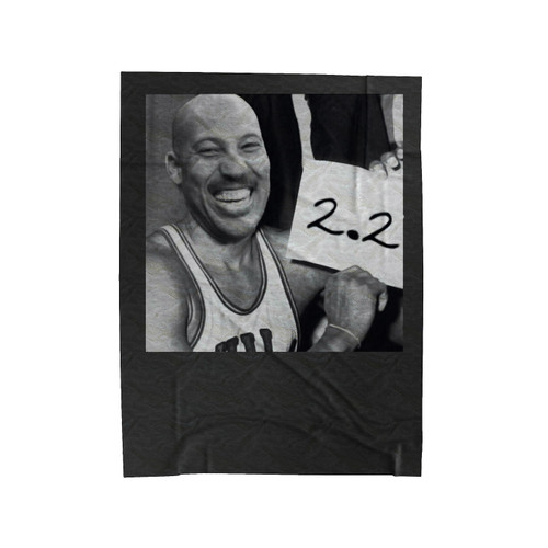 Lavar Ball Two Point Two Velveteen Blanket