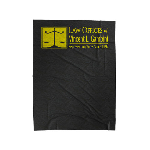 Law Offices Of Vincent L Gambini Velveteen Blanket