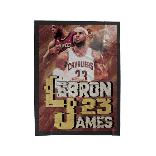 Lebron 23 James Basketball Player Velveteen Blanket