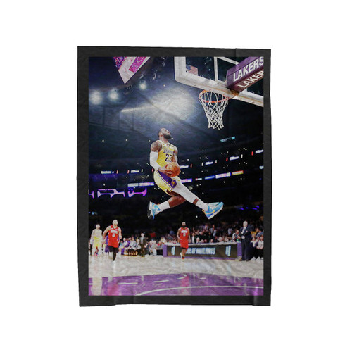 Lebron James 2 Velveteen Blanket