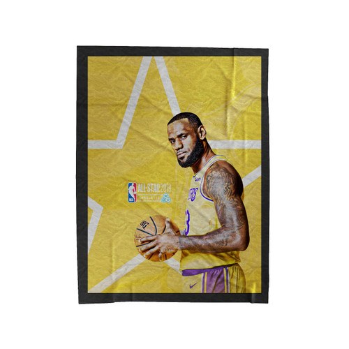 Lebron James 5 Velveteen Blanket