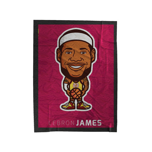Lebron James King Velveteen Blanket