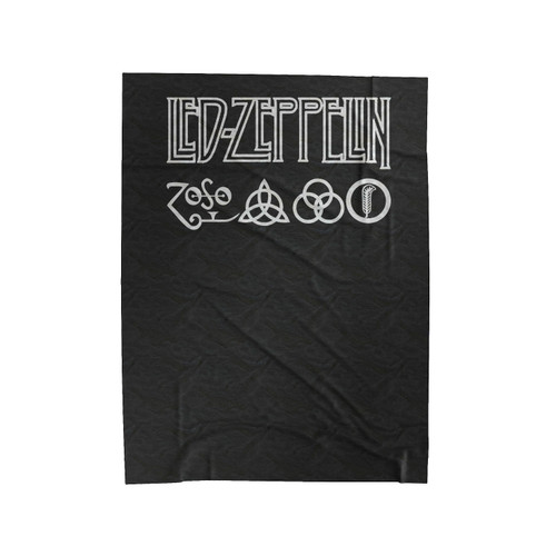 Led Zeppelin Band Velveteen Blanket