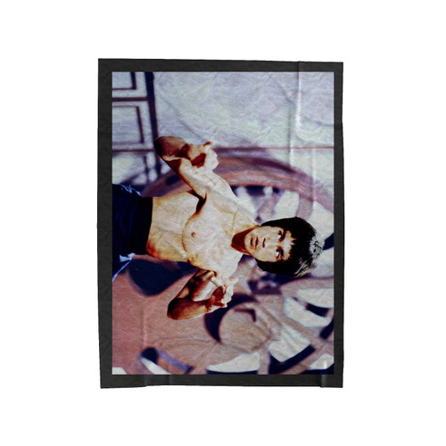 Legend Of Bruce Lee Velveteen Blanket