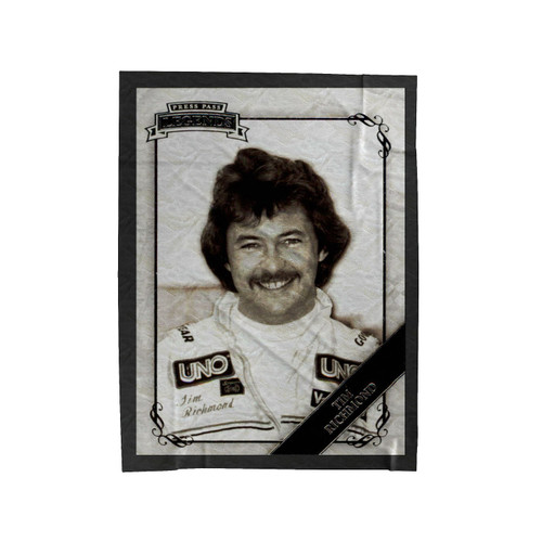 Legend Tim Richmond Velveteen Blanket
