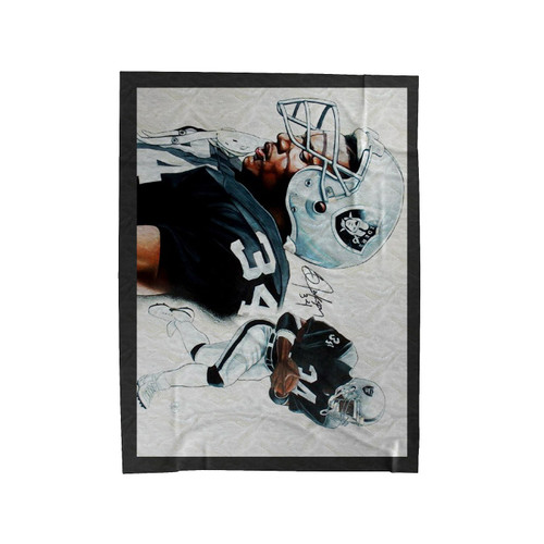 Legends Never Die Bo Jackson Velveteen Blanket