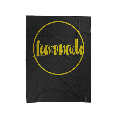 Lemonade Beyonce Formation Tour Lettering Velveteen Blanket