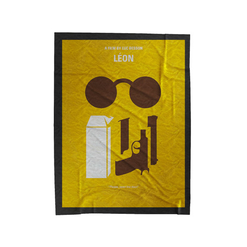 Leon The Professional Gun Velveteen Blanket