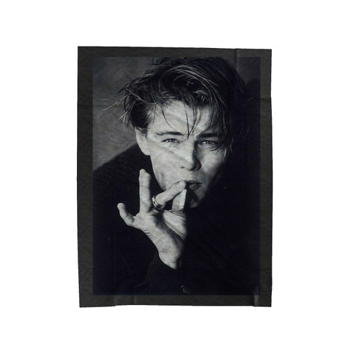 Leonardo Dicaprio Smoking Velveteen Blanket