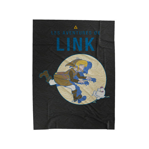 Les Adventure De Link Gaming Velveteen Blanket