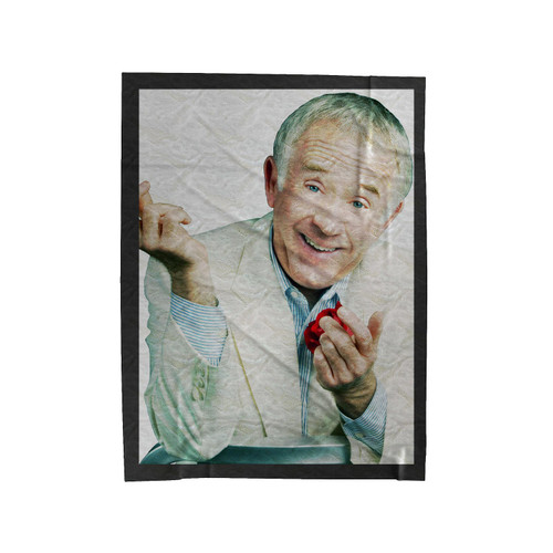 Leslie Jordan American Celebrities Velveteen Blanket