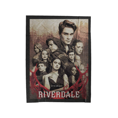 Let The Game Begin Riverdale Velveteen Blanket