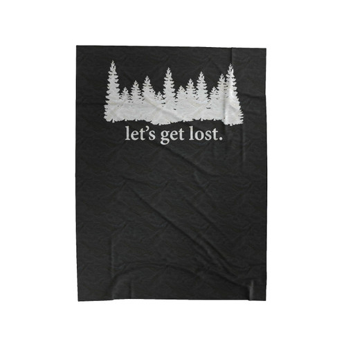 Let's Get Lost Elliott Smith Let's Get Lost Suicide Awareness Suicide Prevention Velveteen Blanket