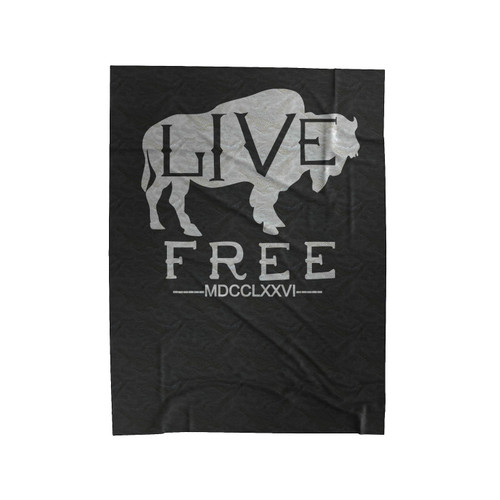 Lets Roam Travel Buffalo Velveteen Blanket
