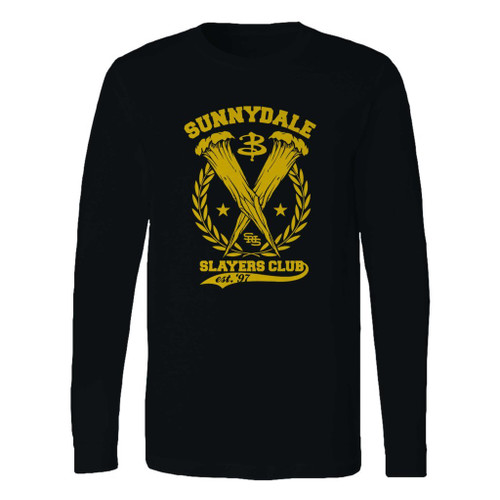 This classic fit sunnydale slayers club buffy long sleeve shirt is casually elegant and very comfortable. With fine quality print to make one stand out, it's a perfect fit for every occasion.