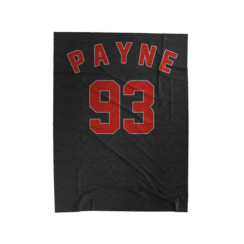 Liam Payne 93 Jersey Velveteen Blanket