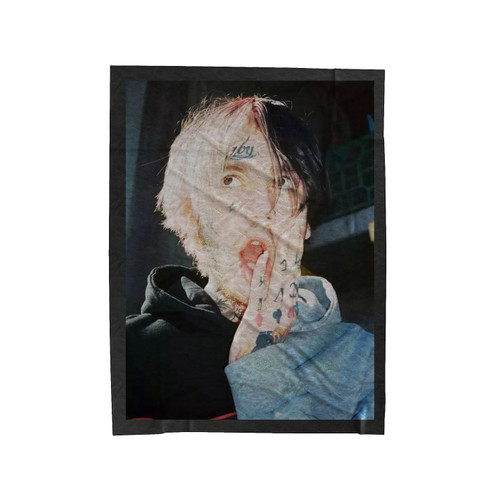 Lil Peep Funny Face Velveteen Blanket