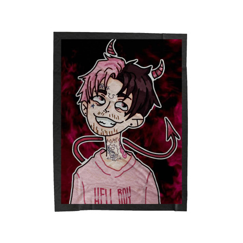 Lil Peep Hellboy Beamerboy Velveteen Blanket
