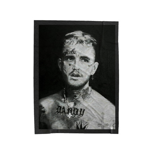 Lil Peep Oil Painting Velveteen Blanket