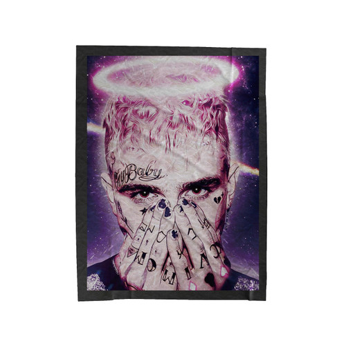 Lil Peep Rap Art Velveteen Blanket