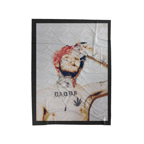 Lil Peep Smoke Hip Hop Singer Super Star Velveteen Blanket