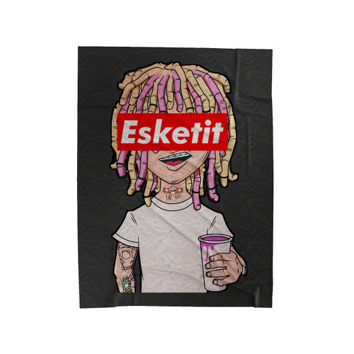 Lil Pump Eskeetit Velveteen Blanket