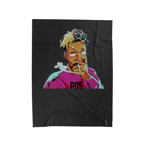 Lil Pump Type Beat 2017 Velveteen Blanket