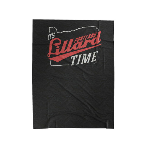 Lillard Time Blazers Velveteen Blanket