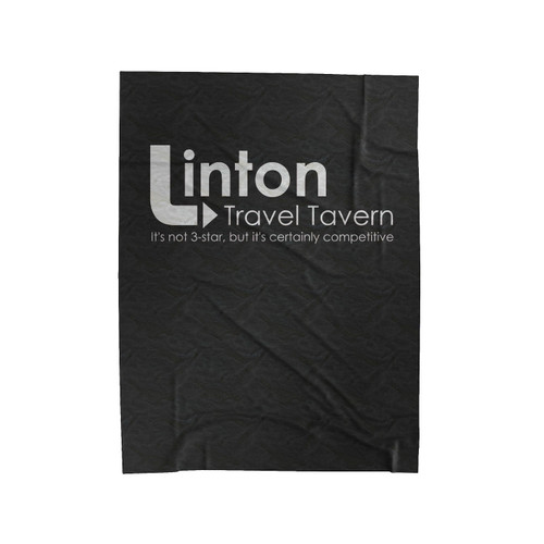 Linton Travel Tavern Velveteen Blanket