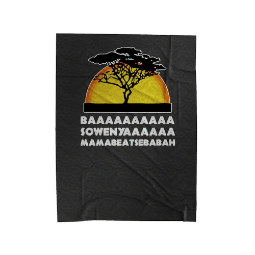 Lion King Baaa Sowenya Velveteen Blanket