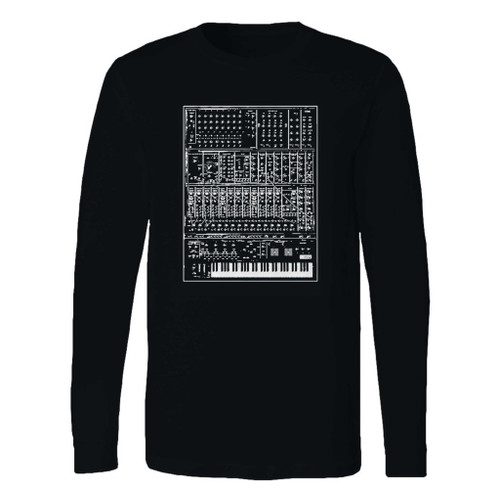 This classic fit synthesizer long sleeve shirt is casually elegant and very comfortable. With fine quality print to make one stand out, it's a perfect fit for every occasion.